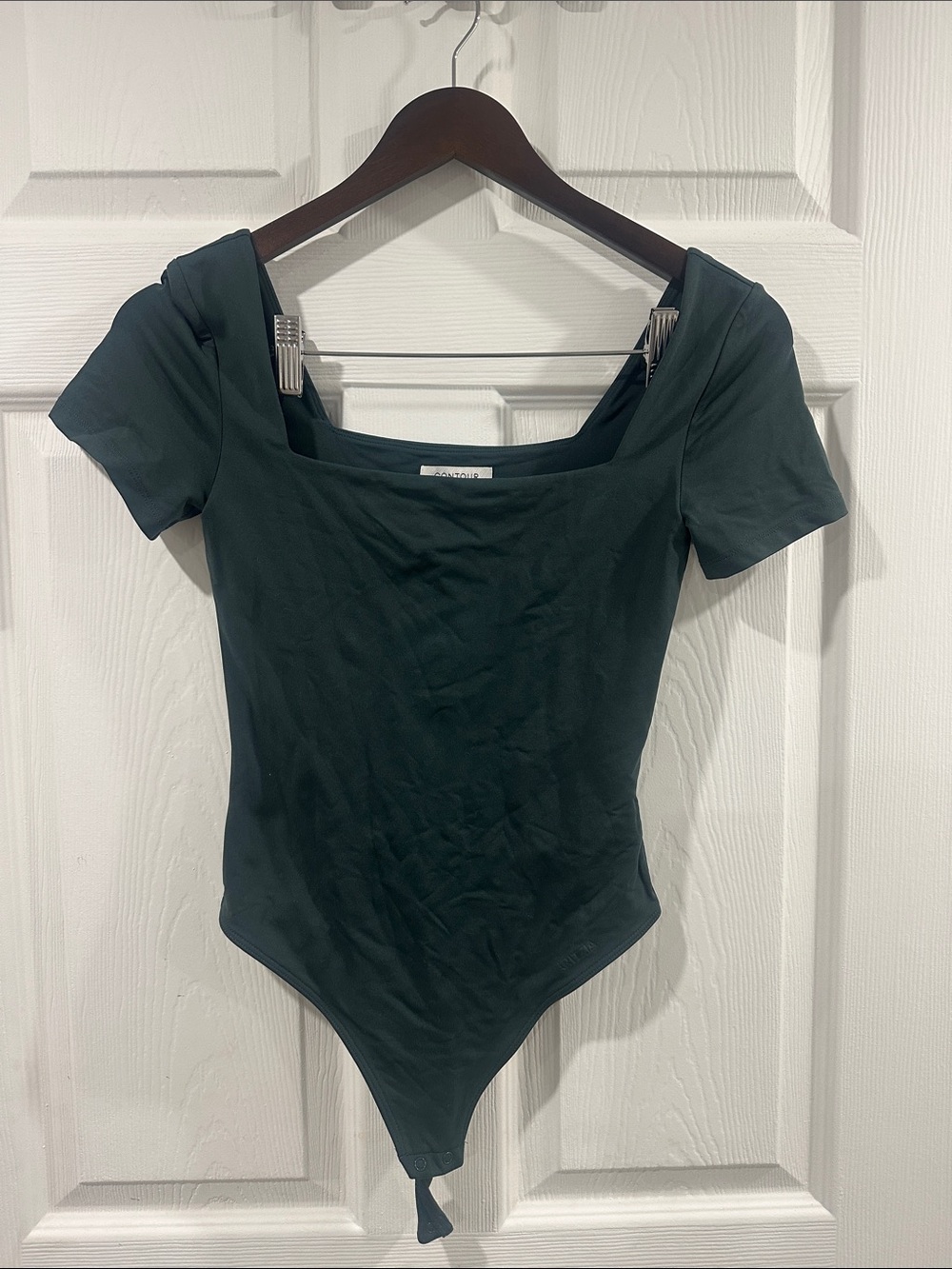 Aritzia Contour Green Bodysuit small